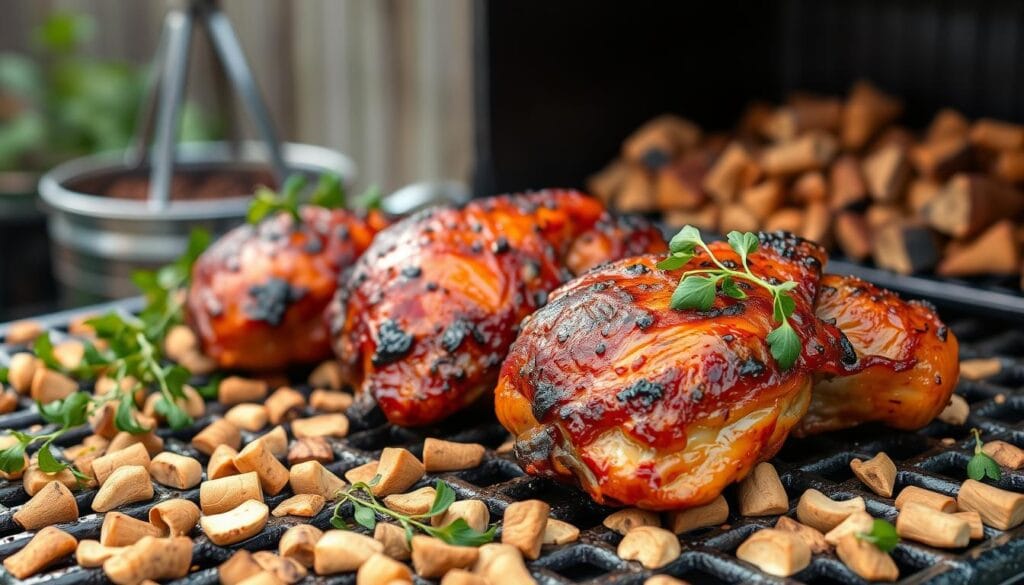 smoked chicken thighs pellet grill smoked chicken thighs pellet grill