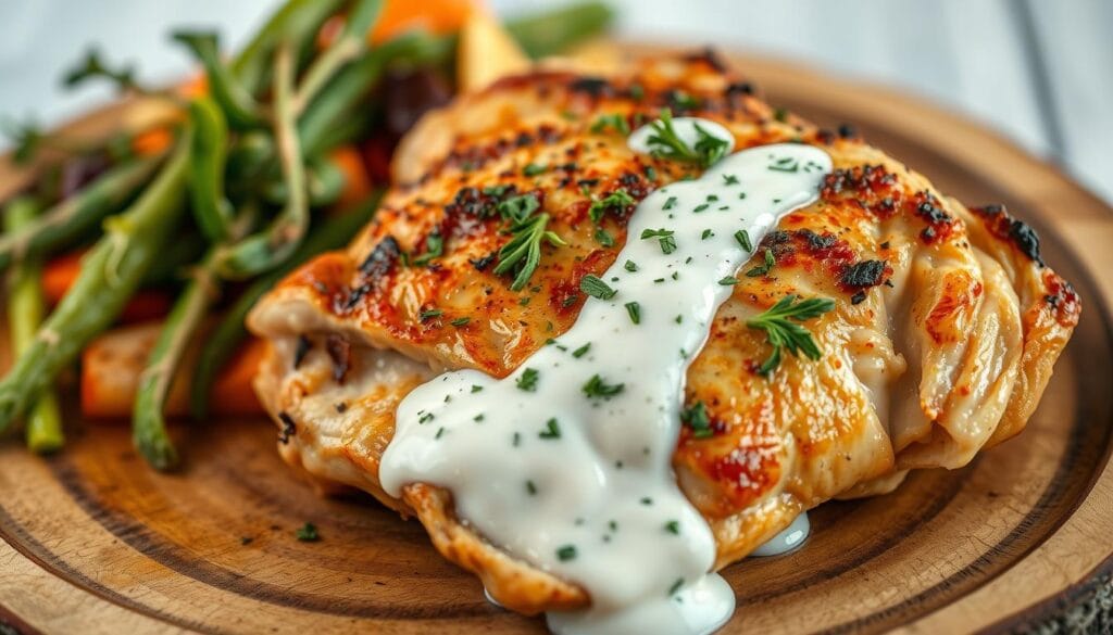 chicken with ranch dressing chicken with ranch dressing