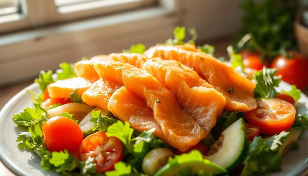 cold smoked salmon salad recipe cold smoked salmon salad recipe
