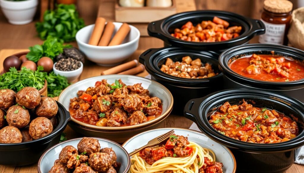 crock pot ground beef recipes​