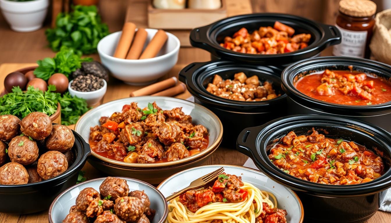 crock pot ground beef recipes​