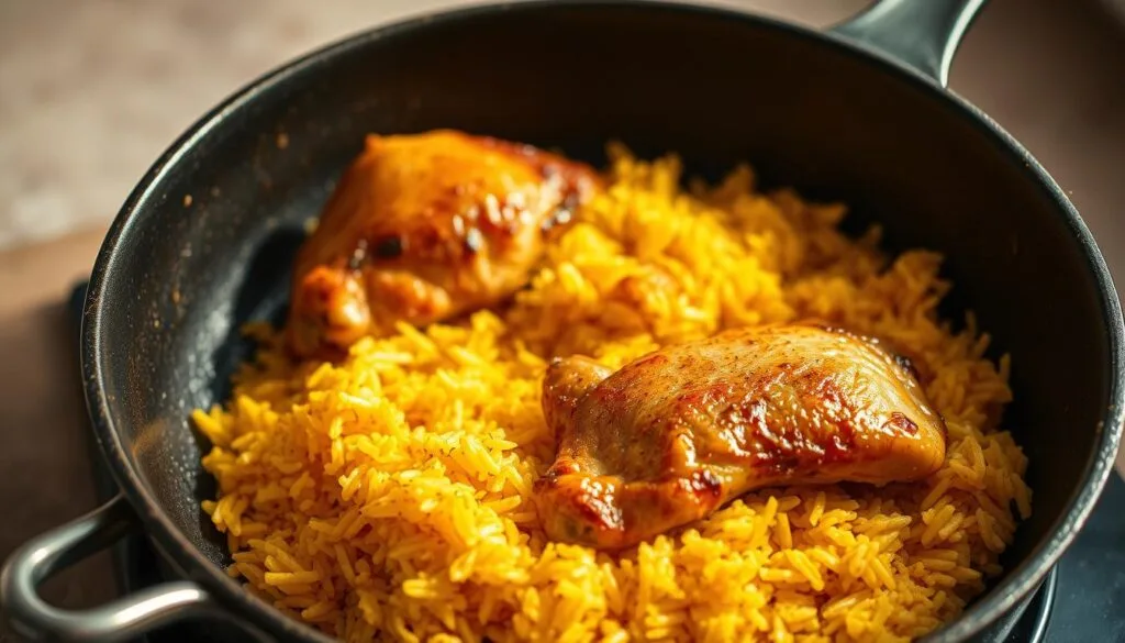 flavorful chicken and yellow rice flavorful chicken and yellow rice