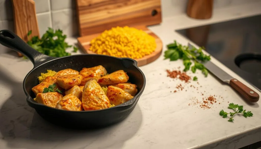 quick chicken and yellow rice cooking quick chicken and yellow rice cooking