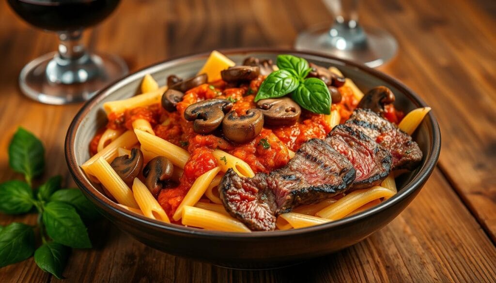 steak pasta recipes​